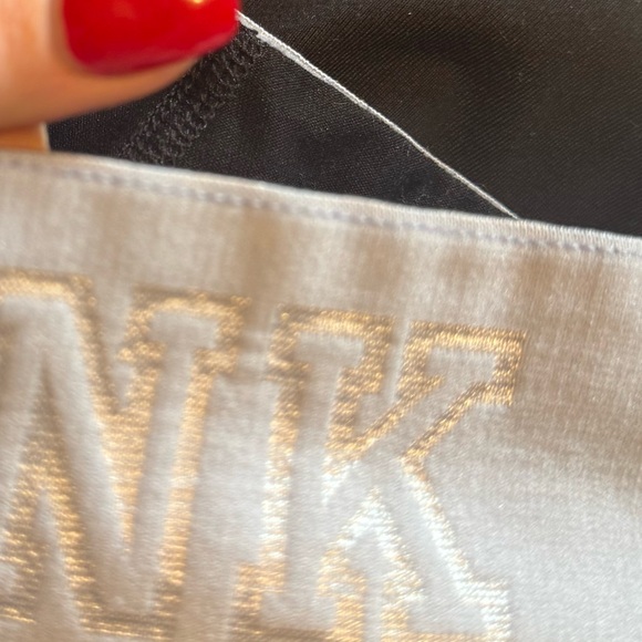 PINK Victoria's Secret Leggings with Logo Waistband  XSMALL   #U - Picture 5 of 6